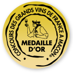 macaron médaille d'or Concours des grands vins de Macôn